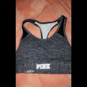 Pink Victoria secret sports bra